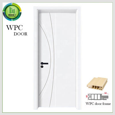 좋은 가격 ISO9001 Certified WPC Interior Door with Mortise Lock and Cylinder Lock Options 온라인으로