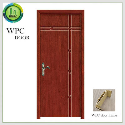 좋은 가격 홈 디자인 WPC 평범한 문 흰개미 증명 저항한 수분 호텔 이용 온라인으로