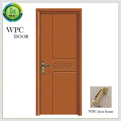좋은 가격 Eco 우호적 WPC 평범한 대문, ISO9001은 평범한 침실 문을 증명했습니다 온라인으로