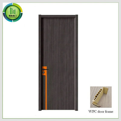 좋은 가격 WPC UPVC 혼합 앞문, 방수 내부 욕실문 온라인으로