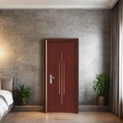 내부 사용을 위한 맞춤형 방습 방충 방음 WPC 중공 도어