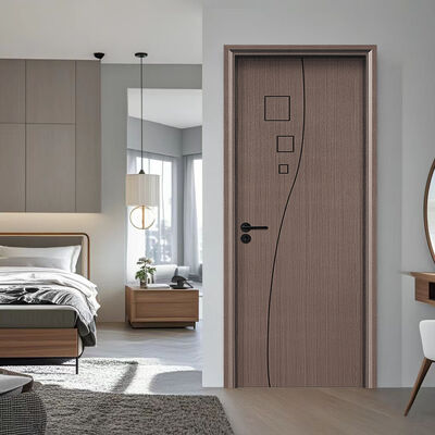 수체성 및 성능을 위해 홀 코어 디자인으로 방수 용모 방지 WPC 홀 도어