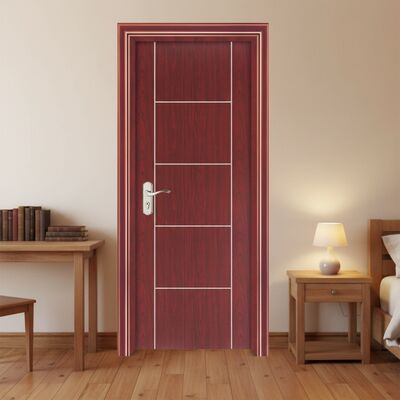 내구성이 뛰어나고 조용한 공간을 위한 100% WPC 프레임 소재의 방수 및 방음 WPC 중공 도어