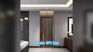 WPC 빈 문 강한 습기 방지 낮은 유지 보수
