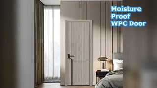 내구성이 뛰어난 WPC 중공 도어 내습성 단열