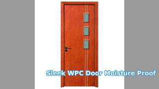 WPC 중공 도어 모던하고 세련된 내습성